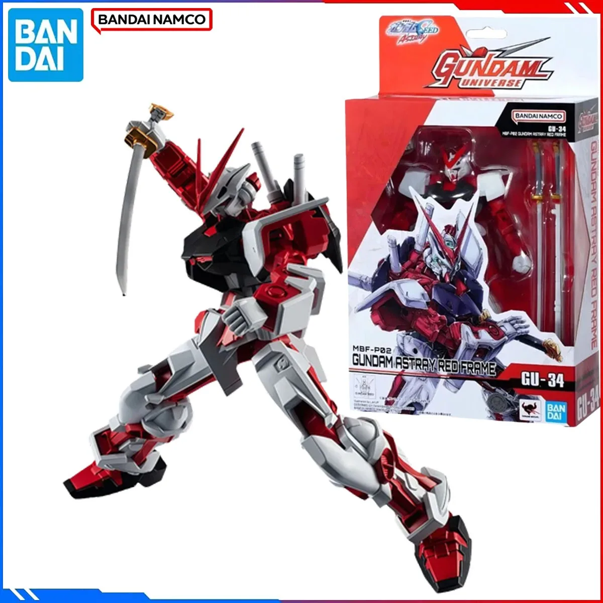 Bandai Gundam Universe: Gundam Astray Red Frame (SEED ASTRAY) - A Finished & Articulated Anime Figure, In Stock Now
Bandai Gundam Universe: Gundam Astray Red Frame (SEED ASTRAY) - A Finished & Articulated Anime Figure, In Stock Now