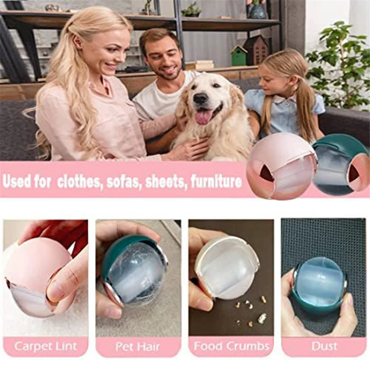 Pom Poms Гель для шерсти домашних животных Pom Poms, моющееся средство для удаления ворса одежды, портативное липкое средство для удаления шерсти домашних животных для путешествий и домашнего использования, 2 шт.
Pom Poms Гель для шерсти домашних животных Pom Poms, моющееся средство для удаления ворса одежды, портативное липкое средство для удаления шерсти домашних животных для путешествий и домашнего использования, 2 шт.
