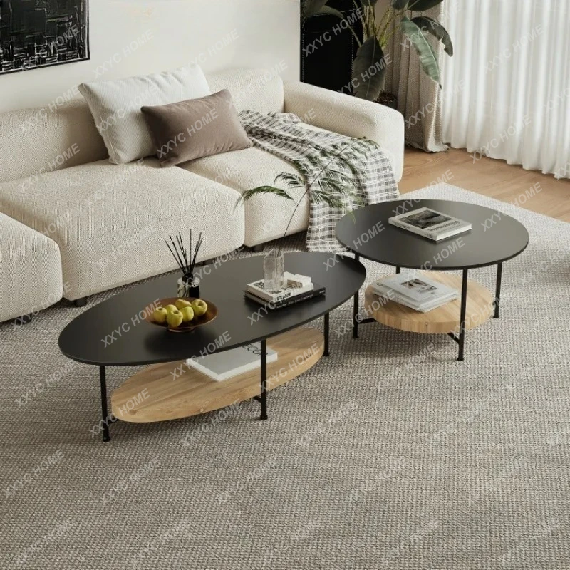 simple oval rock slab coffee table light luxury modern living room home table
simple oval rock slab coffee table light luxury modern living room home table