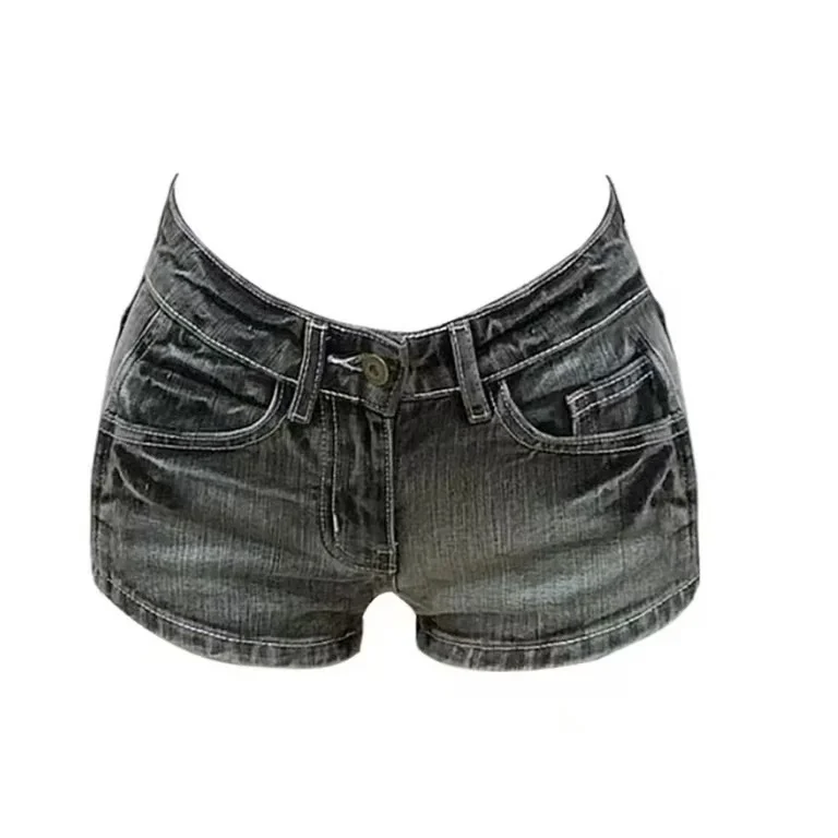 Vintage Shorts Women Retro Punk Streetwear Style Casual Spice Girl Denim New High Waist Slim Fashion Y2k Gothic 2025 Summer New
Vintage Shorts Women Retro Punk Streetwear Style Casual Spice Girl Denim New High Waist Slim Fashion Y2k Gothic 2025 Summer New