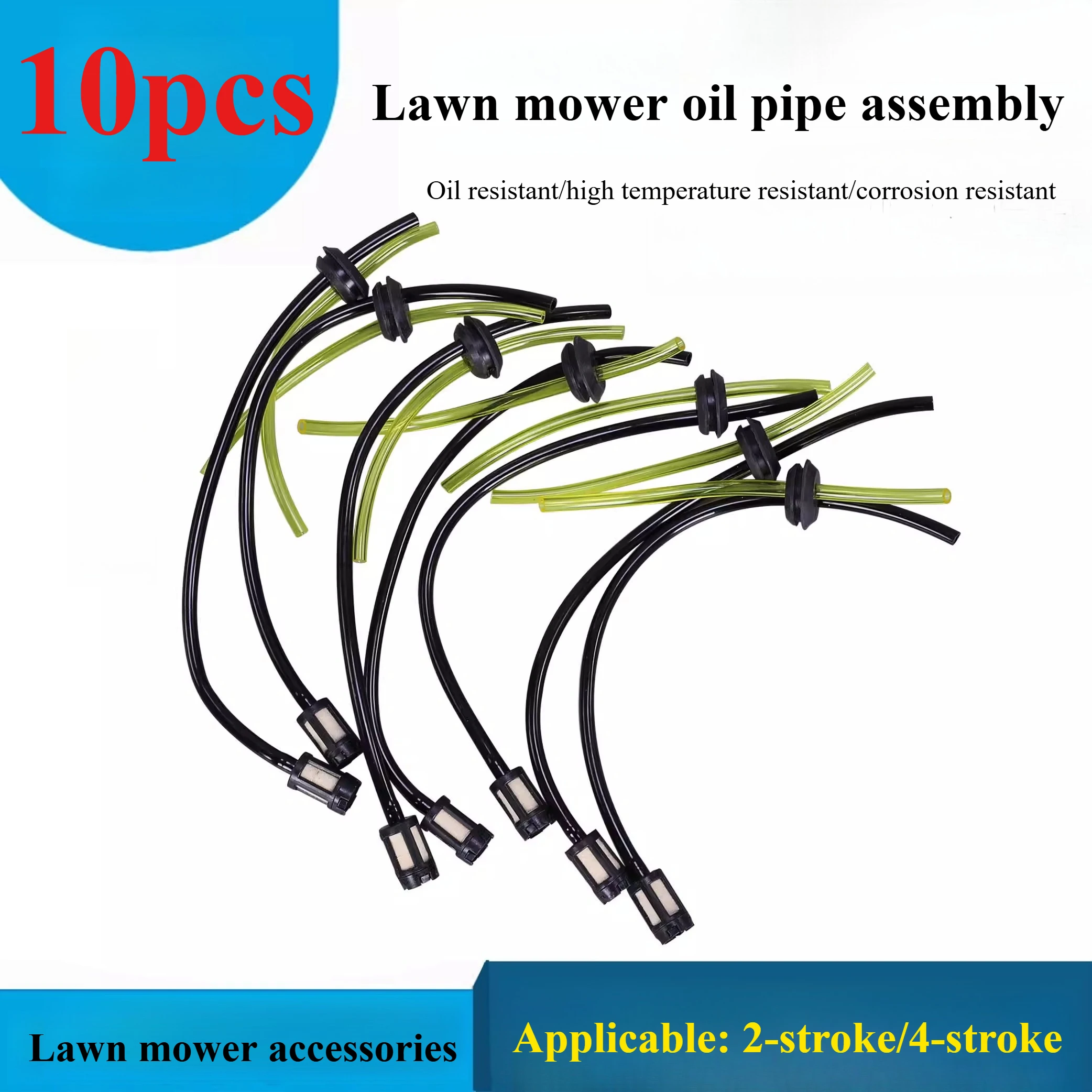 Fuel Line Hose Assembly for 40-5/139/GX35/140 Engine Brush Cutter Grass Trimmer Lawn Mower Parts
Fuel Line Hose Assembly for 40-5/139/GX35/140 Engine Brush Cutter Grass Trimmer Lawn Mower Parts