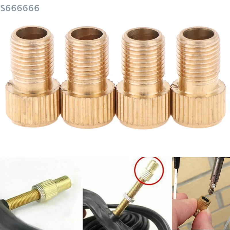 4Pcs Road Bicycle Cycle Pump Tube Presta to Schrader Valve Adapter Converter
4Pcs Road Bicycle Cycle Pump Tube Presta to Schrader Valve Adapter Converter