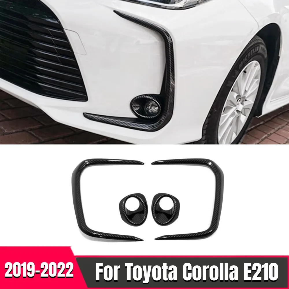 ABS Carbon Fibre Front Fog Light Cover Frame Trims Car Garnish Exterior Accessories For Toyota Corolla E210 2019 2020 2021 2022
ABS Carbon Fibre Front Fog Light Cover Frame Trims Car Garnish Exterior Accessories For Toyota Corolla E210 2019 2020 2021 2022