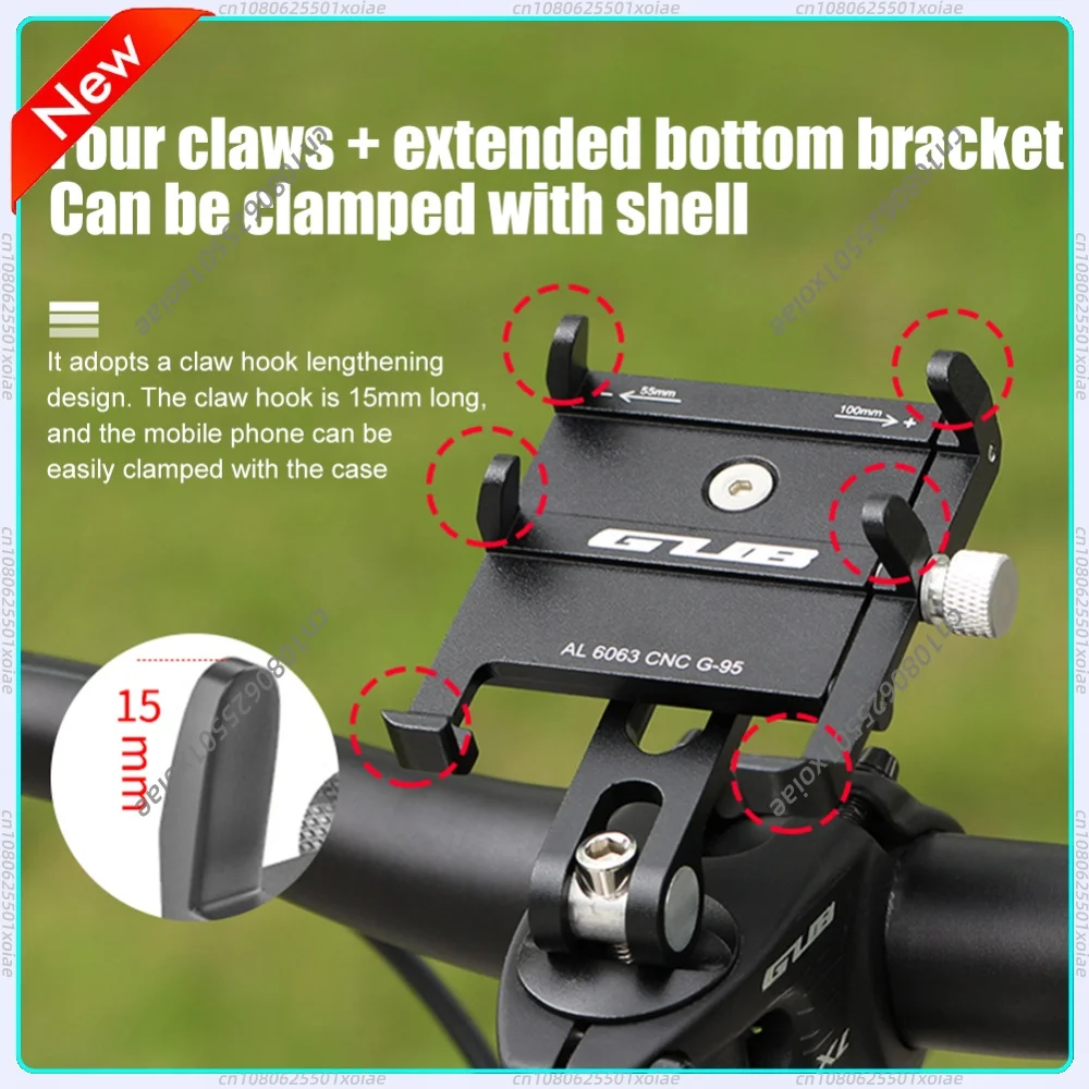 GUB Bicycle Stem CellPhone Mount Aluminum Alloy Mobile Phone Support Mount Adjustable Centered Installation Cycling Equipment
GUB Bicycle Stem CellPhone Mount Aluminum Alloy Mobile Phone Support Mount Adjustable Centered Installation Cycling Equipment