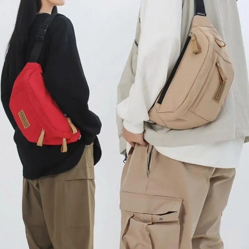 Practical Nylon Crossbody Bag Shoulder Bags Chest Pack for Fashion Enthusiasts 20CA
Practical Nylon Crossbody Bag Shoulder Bags Chest Pack for Fashion Enthusiasts 20CA