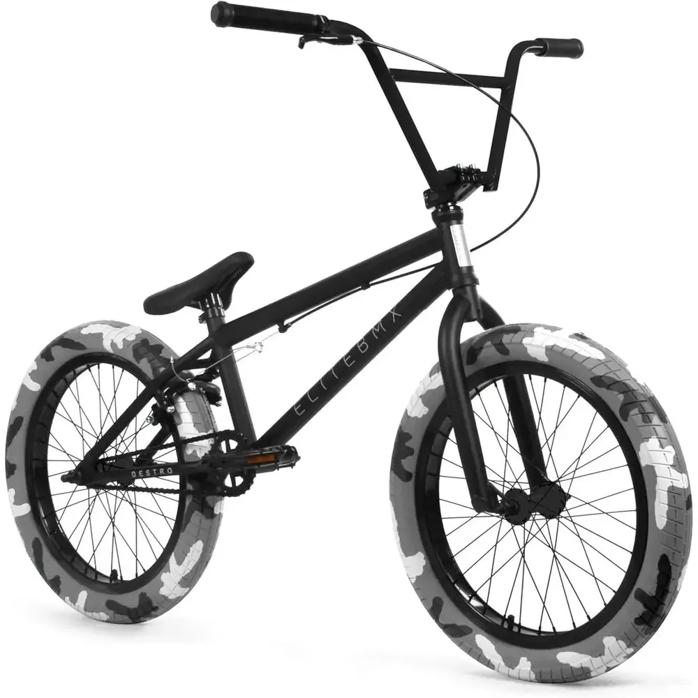 Restyled BMX Bikes in 18, 20, and 26 Sizes with 3-Piece Cranksets
Restyled BMX Bikes in 18, 20, and 26 Sizes with 3-Piece Cranksets
