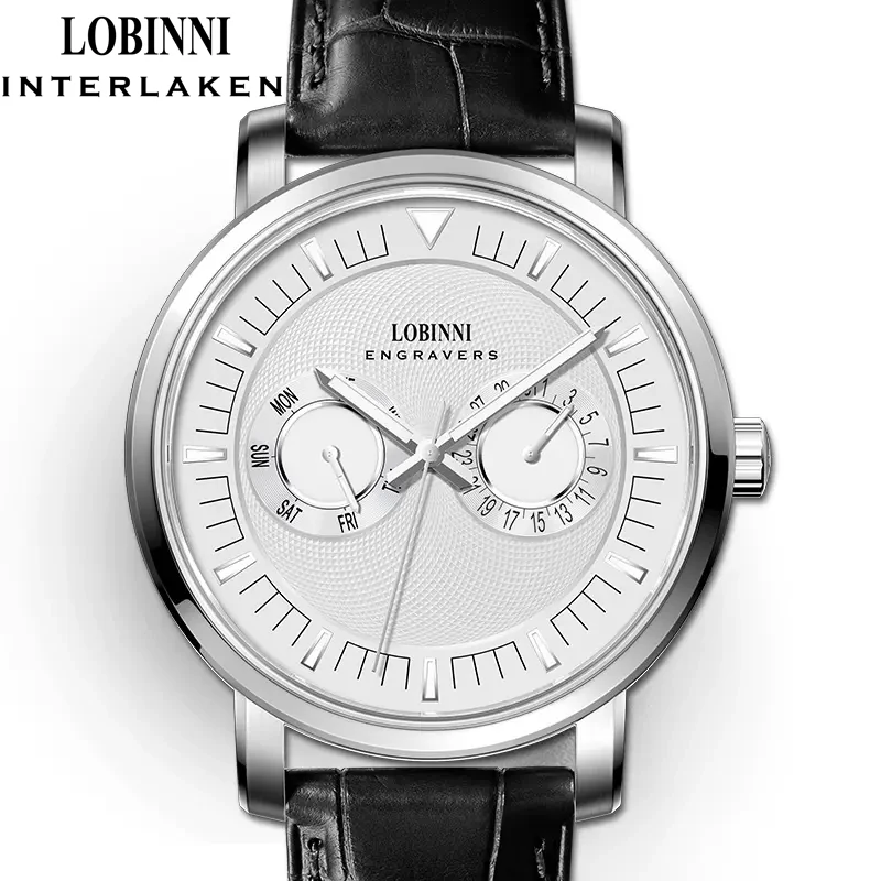 LOBINNI 2023 New Quartz Watch Men's MIYOTA Movement Quartz Men's Watches Sapphire Waterproof Luminous Hands Calendar Clocks
LOBINNI 2023 New Quartz Watch Men's MIYOTA Movement Quartz Men's Watches Sapphire Waterproof Luminous Hands Calendar Clocks