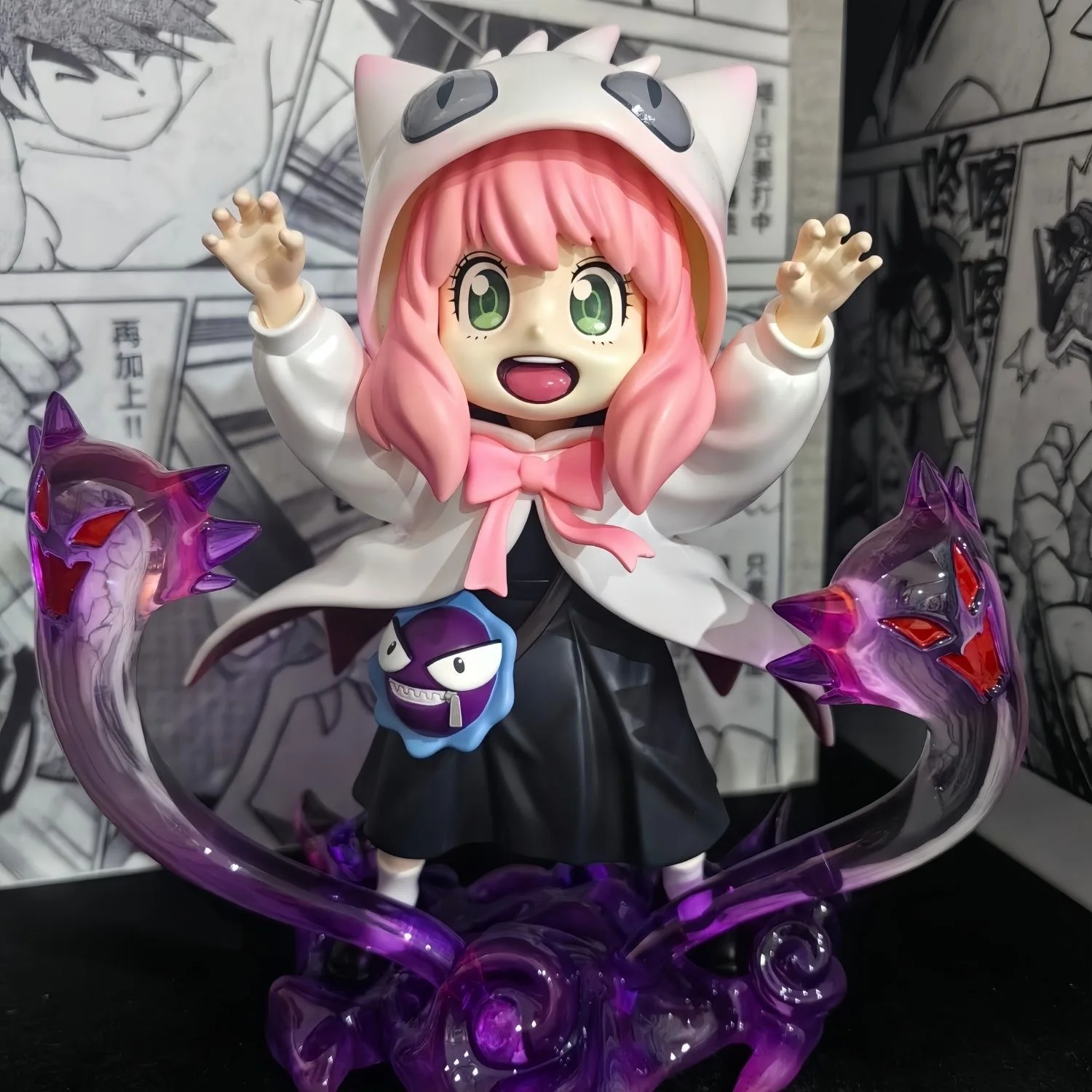 15cm Anime Spy Family Cute Anya Forger Cos Gengar White And Purple Action Figure Gk Model Doll Kids Toys Birthday Gift Ornament
15cm Anime Spy Family Cute Anya Forger Cos Gengar White And Purple Action Figure Gk Model Doll Kids Toys Birthday Gift Ornament