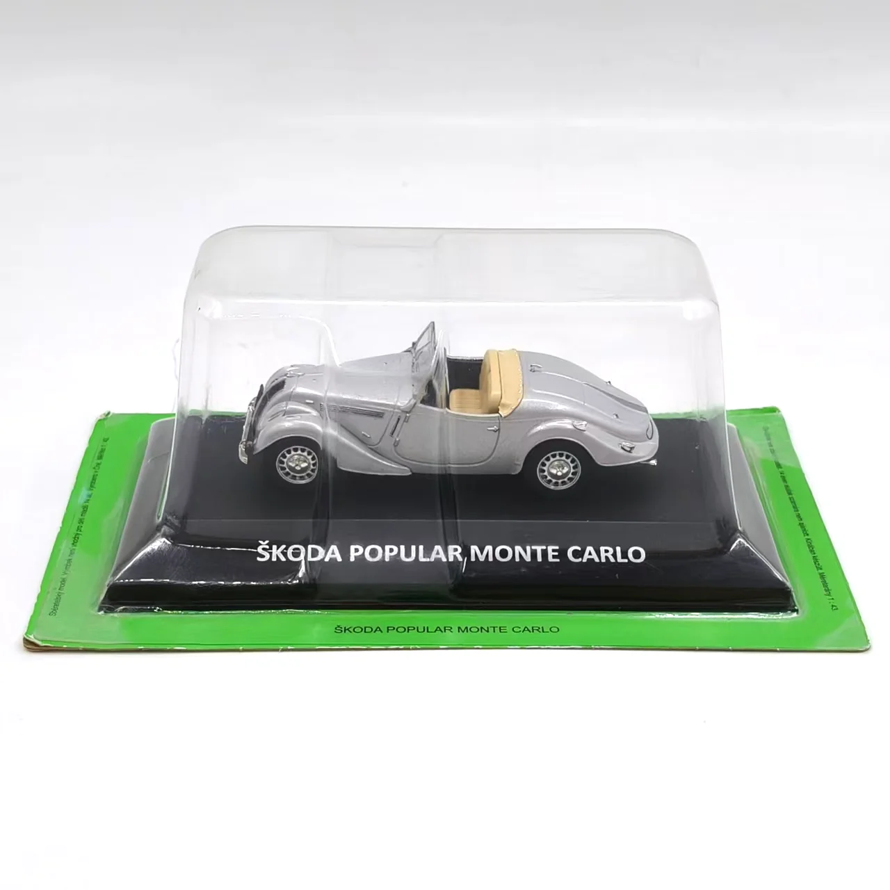 1:43 SKODA POPULAR MONTE CARLO Convertible alloy simulation car model ornament 
1:43 SKODA POPULAR MONTE CARLO Convertible alloy simulation car model ornament