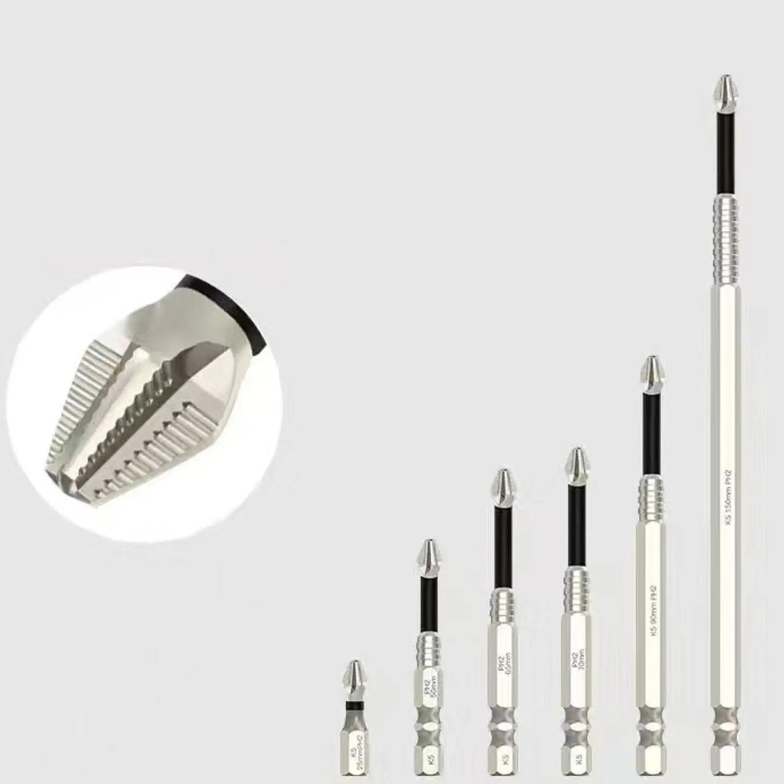 5x Screwdriver Drill Anti Slip Impact Resistant Carbon Steel Tool Electric
5x Screwdriver Drill Anti Slip Impact Resistant Carbon Steel Tool Electric