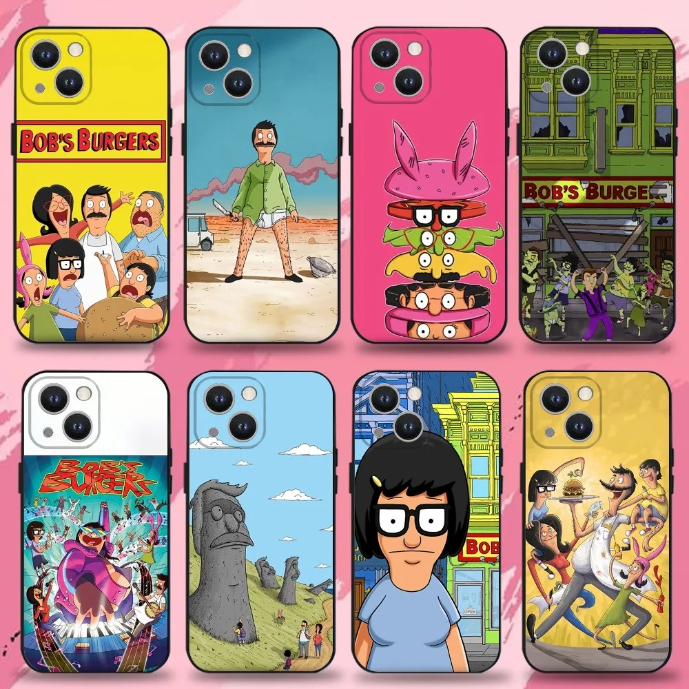 Cartoon B-Bob Burger-ES Phone Case For iPhone 16,15,14,13,12,11 Plus,Pro Max,XS,X,XR,SE,Mini,8,7,Soft Silicone Black Cover
Cartoon B-Bob Burger-ES Phone Case For iPhone 16,15,14,13,12,11 Plus,Pro Max,XS,X,XR,SE,Mini,8,7,Soft Silicone Black Cover