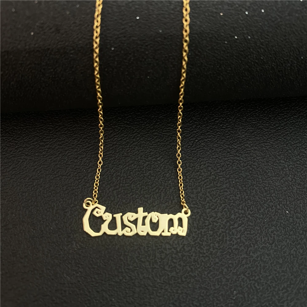 Custom Stainless Steel Name Necklace For Women Girl Personalized Choker Pendant Jewelry Christmas Gifts
Custom Stainless Steel Name Necklace For Women Girl Personalized Choker Pendant Jewelry Christmas Gifts