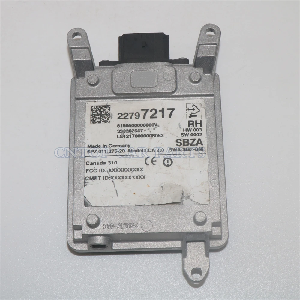 22797217 RH Blind Spot Module Radar Sensor for Chevrolet PSA Peugeot Citroen Opel
22797217 RH Blind Spot Module Radar Sensor for Chevrolet PSA Peugeot Citroen Opel