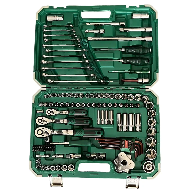 Direct Factory Sales 121 Ratchet Wrench Spanner Tools Box Handle Hardware Auto Repair Car Mechanics Socket Emergency Tool Set
Direct Factory Sales 121 Ratchet Wrench Spanner Tools Box Handle Hardware Auto Repair Car Mechanics Socket Emergency Tool Set