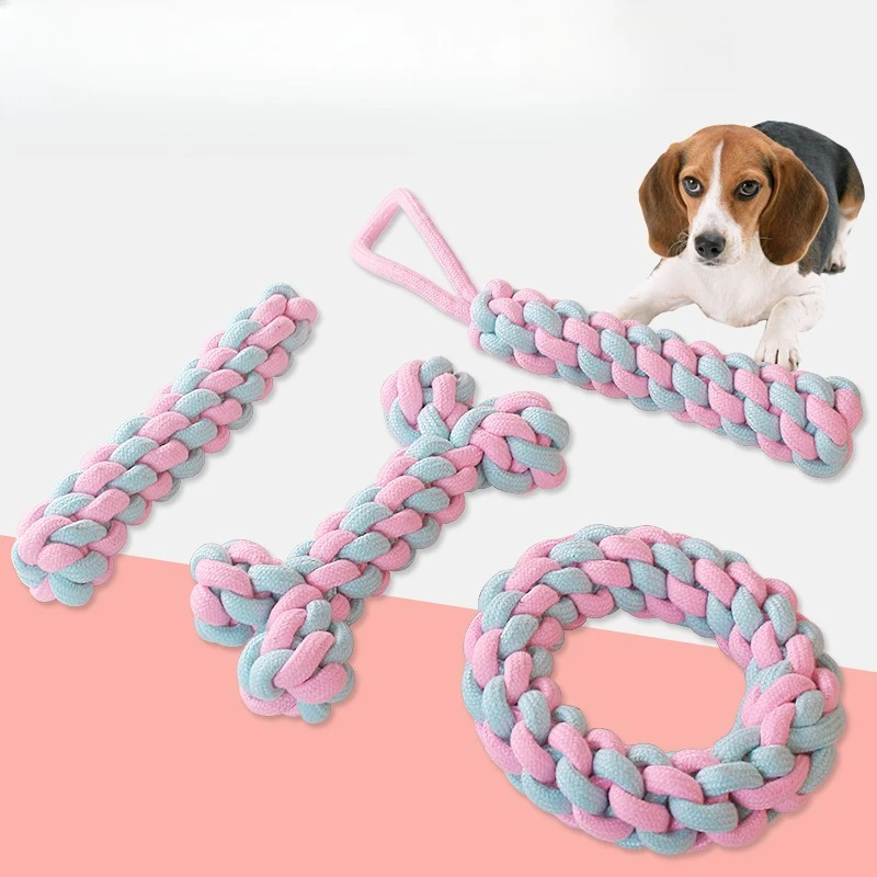 Pet Dog Chew Toy Powder Blue Rope Knot Toys Combination Bite Molar Interaction Puppy Teething Toys Pet Supplies
Pet Dog Chew Toy Powder Blue Rope Knot Toys Combination Bite Molar Interaction Puppy Teething Toys Pet Supplies