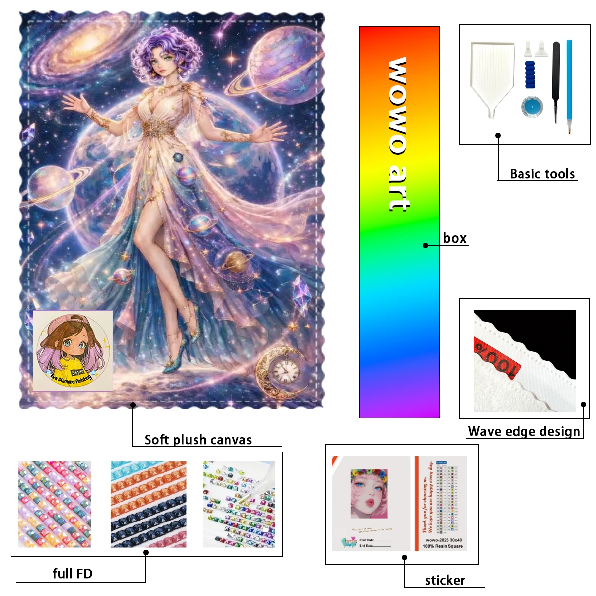 【eva Diamond Art】Controlador de planetas 100% resin FD+ab+yg Diamond Stamping Kit Perfect Masterpiece worth Buying
【eva Diamond Art】Controlador de planetas 100% resin FD+ab+yg Diamond Stamping Kit Perfect Masterpiece worth Buying