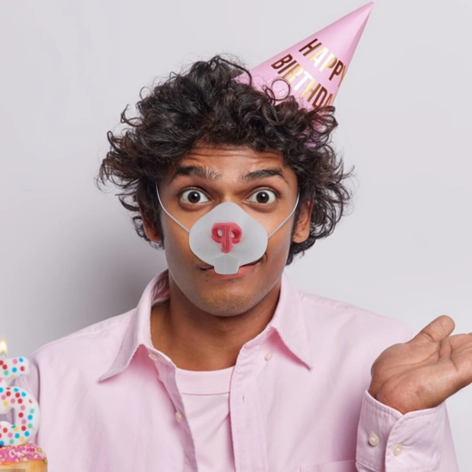 Large Latex Bunny Nose Funny Costume Accessory for Kids Easter Party Supplies Realistic Rabbit Headgear Decoration
Large Latex Bunny Nose Funny Costume Accessory for Kids Easter Party Supplies Realistic Rabbit Headgear Decoration