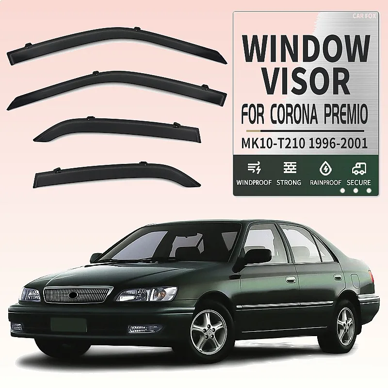 For Toyota Corona Premio Car Window Visor Rain Guard Sun Shade Side Shield Auto Accessories Styling
For Toyota Corona Premio Car Window Visor Rain Guard Sun Shade Side Shield Auto Accessories Styling