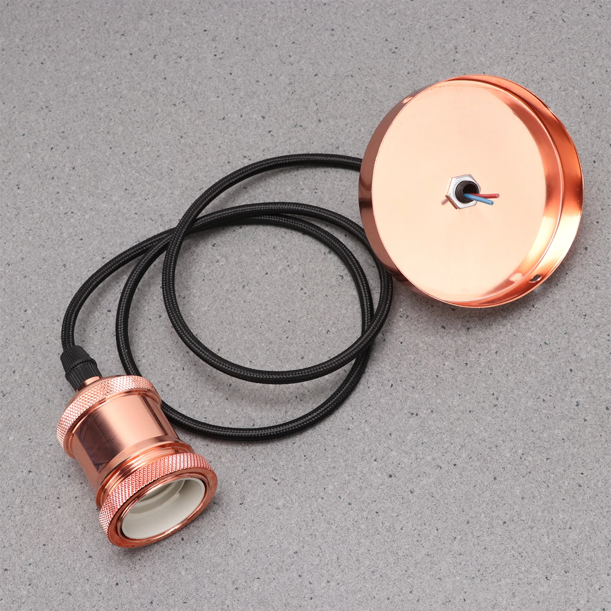 Vintage E27 Lamp Bases Retro Lamp Holder Accessories Light Holder Practical Light Base for Home Living Room (Rose Gold)
Vintage E27 Lamp Bases Retro Lamp Holder Accessories Light Holder Practical Light Base for Home Living Room (Rose Gold)