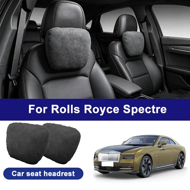 For Rolls Royce Spectre car headrests, soft universal adjustable car seat pillows, car neck pillow cushions, Car accessories
For Rolls Royce Spectre car headrests, soft universal adjustable car seat pillows, car neck pillow cushions, Car accessories