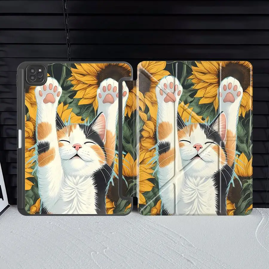 Tablet Case For iPad Pro 11th 10th 9th 8th 7th 12.9inch Pro 2025 Mini 6 7 Air 4 5 M3 M2 M4 11inch Holder Cover Sunflower Cat
Tablet Case For iPad Pro 11th 10th 9th 8th 7th 12.9inch Pro 2025 Mini 6 7 Air 4 5 M3 M2 M4 11inch Holder Cover Sunflower Cat
