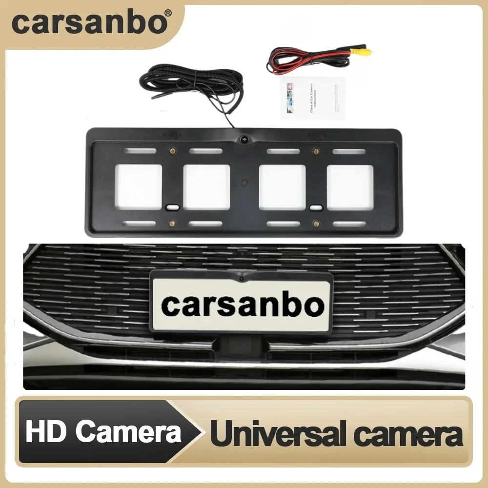Carsanbo Car Front View OEM Camera HD Night Vision Universal Wide Angle 150° Fisheye Waterproof Parking Backup Monitoring System
Carsanbo Car Front View OEM Camera HD Night Vision Universal Wide Angle 150° Fisheye Waterproof Parking Backup Monitoring System