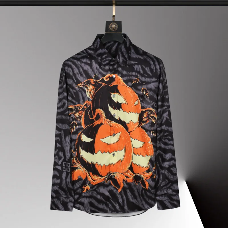 Men's new long sleeved shirt with fashionable positioning, printed non ironing shirt, one piece hair replacement
Men's new long sleeved shirt with fashionable positioning, printed non ironing shirt, one piece hair replacement