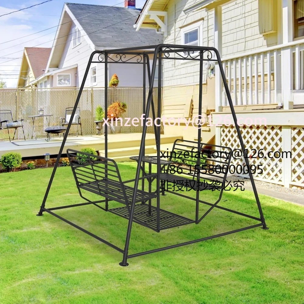 Customizable 4-Seat Outdoor Swing - Patio Swing Chair with Backrest and Table, Porch Swing with Stand and Steel Frame, Heavy Dut
Customizable 4-Seat Outdoor Swing - Patio Swing Chair with Backrest and Table, Porch Swing with Stand and Steel Frame, Heavy Dut