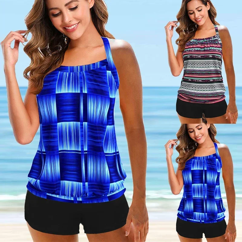 Women's Fashion Striped Swimsuit Two Piece Swimsuit Slim Swimwear Swimwear Tankini Casual Gradient Color Block Beachwear S-6XL
Women's Fashion Striped Swimsuit Two Piece Swimsuit Slim Swimwear Swimwear Tankini Casual Gradient Color Block Beachwear S-6XL