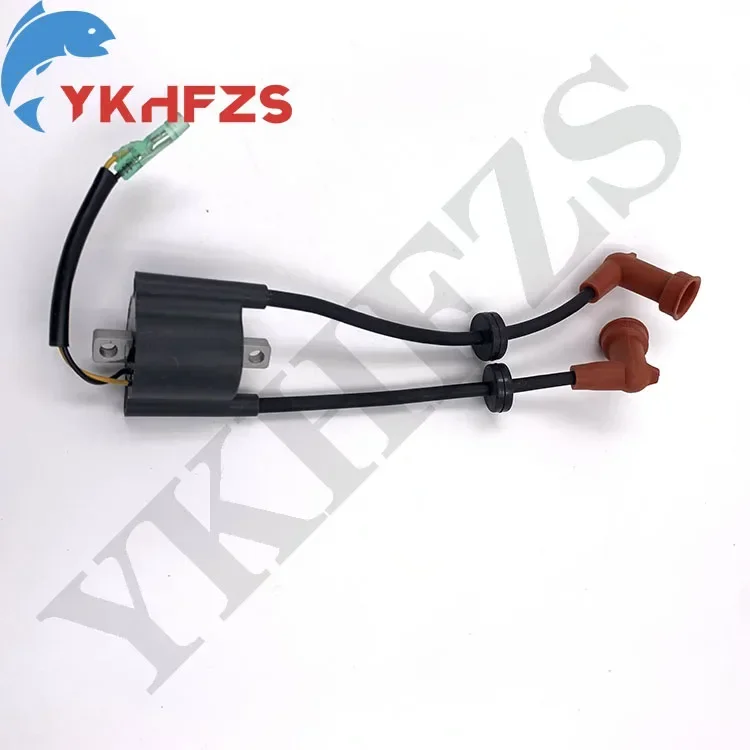 Ignition Coil 6B4-85570 For Yamaha Outboard Motor 2T 9.9D 15D 6B3 6B4 New Model 6B4-85570-00 boat engine parts
Ignition Coil 6B4-85570 For Yamaha Outboard Motor 2T 9.9D 15D 6B3 6B4 New Model 6B4-85570-00 boat engine parts