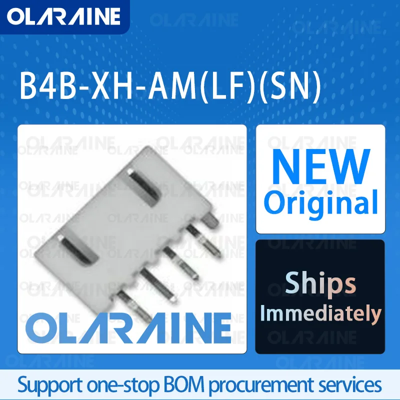 50/200/500Pcs B4B-XH-AM(LF)(SN) 100% brand new and original IC chip Connector headers and wire housings 4 Position
50/200/500Pcs B4B-XH-AM(LF)(SN) 100% brand new and original IC chip Connector headers and wire housings 4 Position