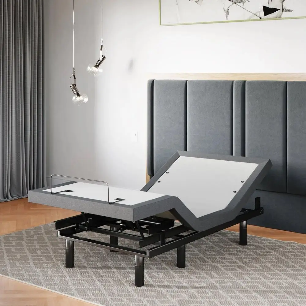 Classic Adjustable Bed Base, Head and Foot Lift, Massage, UnderBed Lights, USB, Memory, Zero Gravity Smart Frame Twin XL
Classic Adjustable Bed Base, Head and Foot Lift, Massage, UnderBed Lights, USB, Memory, Zero Gravity Smart Frame Twin XL