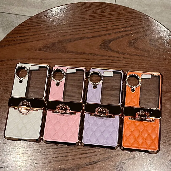 For OPPO Find N3 Flip Phone Case Folding, Find N2 Flip Small Fragrance Leather Inlaid Diamond Ring Cover Film Protective Cover
For OPPO Find N3 Flip Phone Case Folding, Find N2 Flip Small Fragrance Leather Inlaid Diamond Ring Cover Film Protective Cover