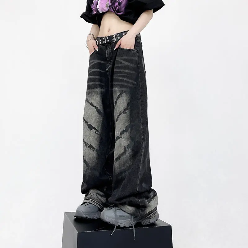 American Vintage Wash Y2K Jeans Men and Women Hip Hop Casual High Waist Loose Slimming Drop Mop Wide Leg Hole High Street Pants
American Vintage Wash Y2K Jeans Men and Women Hip Hop Casual High Waist Loose Slimming Drop Mop Wide Leg Hole High Street Pants