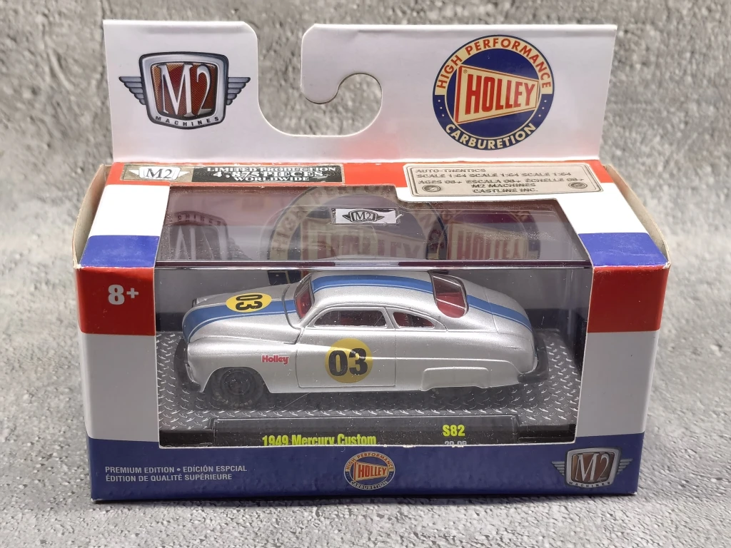 Машина M2 1/64 1949 Mercury под заказ, литой Сплав, Коллекционная модель автомобиля, дисплей, подарок для ребенка
Машина M2 1/64 1949 Mercury под заказ, литой Сплав, Коллекционная модель автомобиля, дисплей, подарок для ребенка