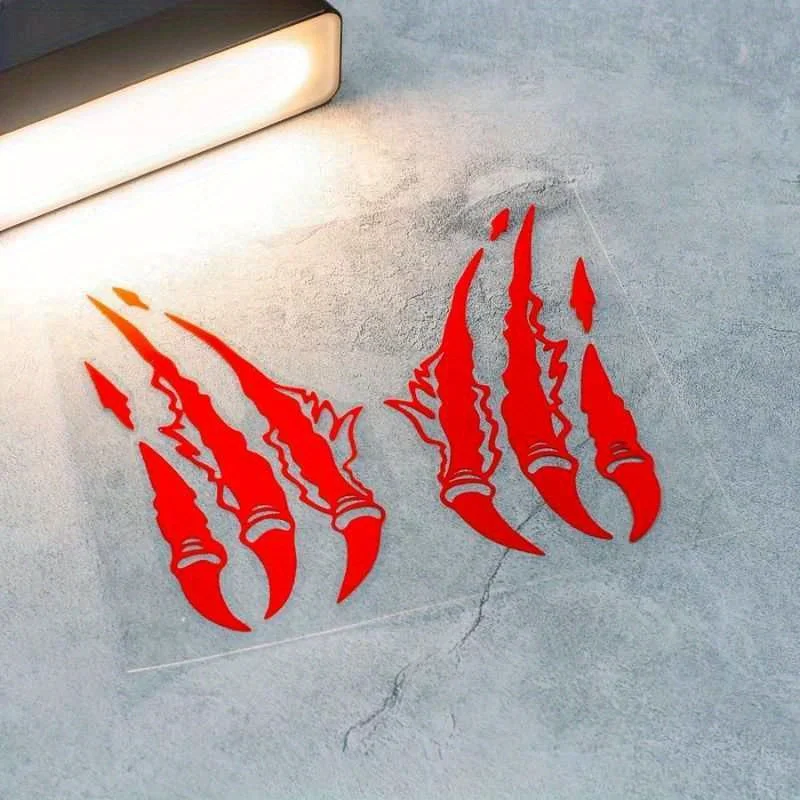 1Pc Sharp Claw Scratch Waterproof Vinyl Sticker for Car Hood Truck Laptop Toolbox Decor
1Pc Sharp Claw Scratch Waterproof Vinyl Sticker for Car Hood Truck Laptop Toolbox Decor