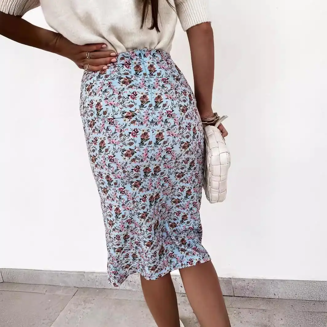 Юбка трапециевидной формы с высокой талией и односторонним разрезом с цветочным принтом для женщин, милая юбка трапециевидной формы из полиэфирного волокна, подходит для дома
Юбка трапециевидной формы с высокой талией и односторонним разрезом с цветочным принтом для женщин, милая юбка трапециевидной формы из полиэфирного волокна, подходит для дома