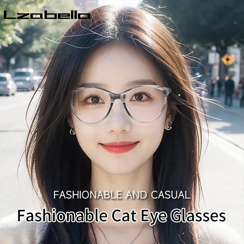 Lzabella New Cat Eye Frame TR90 Ultra Light And Comfortable Frame Fashionable And Popular Women's Prescription Glasses 81067
Lzabella New Cat Eye Frame TR90 Ultra Light And Comfortable Frame Fashionable And Popular Women's Prescription Glasses 81067