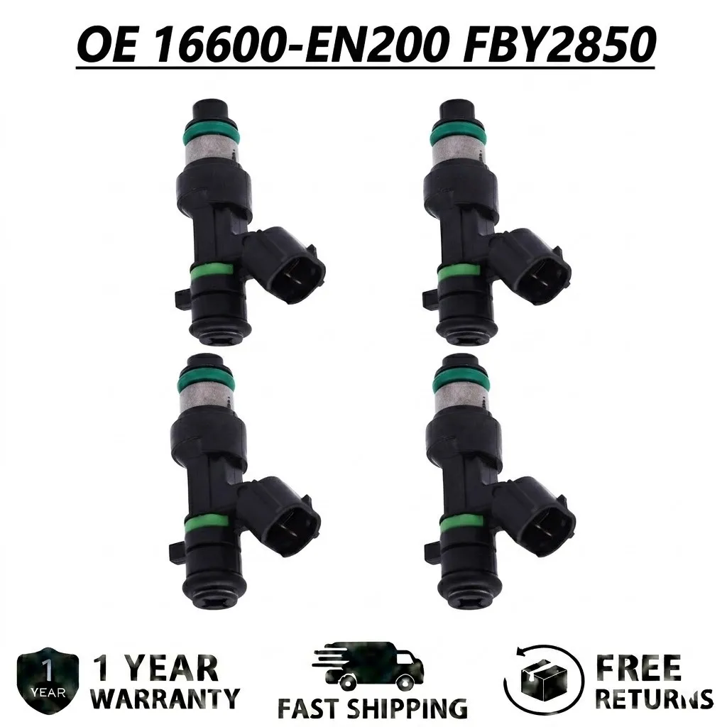 4Pcs Brand New Fuel Injectors 16600-E00 For Nissan NV200 Sentra 2.0L Versa Cube 1.8L MR18DE MR20DE Engine Nozzle Valve FJ1053
4Pcs Brand New Fuel Injectors 16600-E00 For Nissan NV200 Sentra 2.0L Versa Cube 1.8L MR18DE MR20DE Engine Nozzle Valve FJ1053