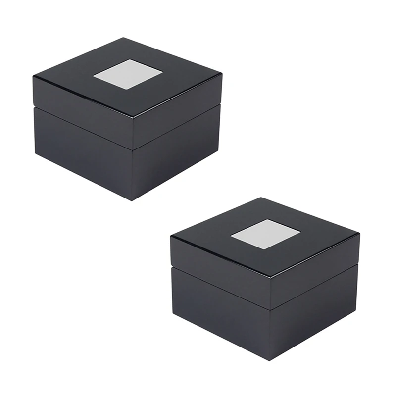 2X Black Lacquered Wooden High-End Watch Box Brand Watch Display Box Square Box
2X Black Lacquered Wooden High-End Watch Box Brand Watch Display Box Square Box