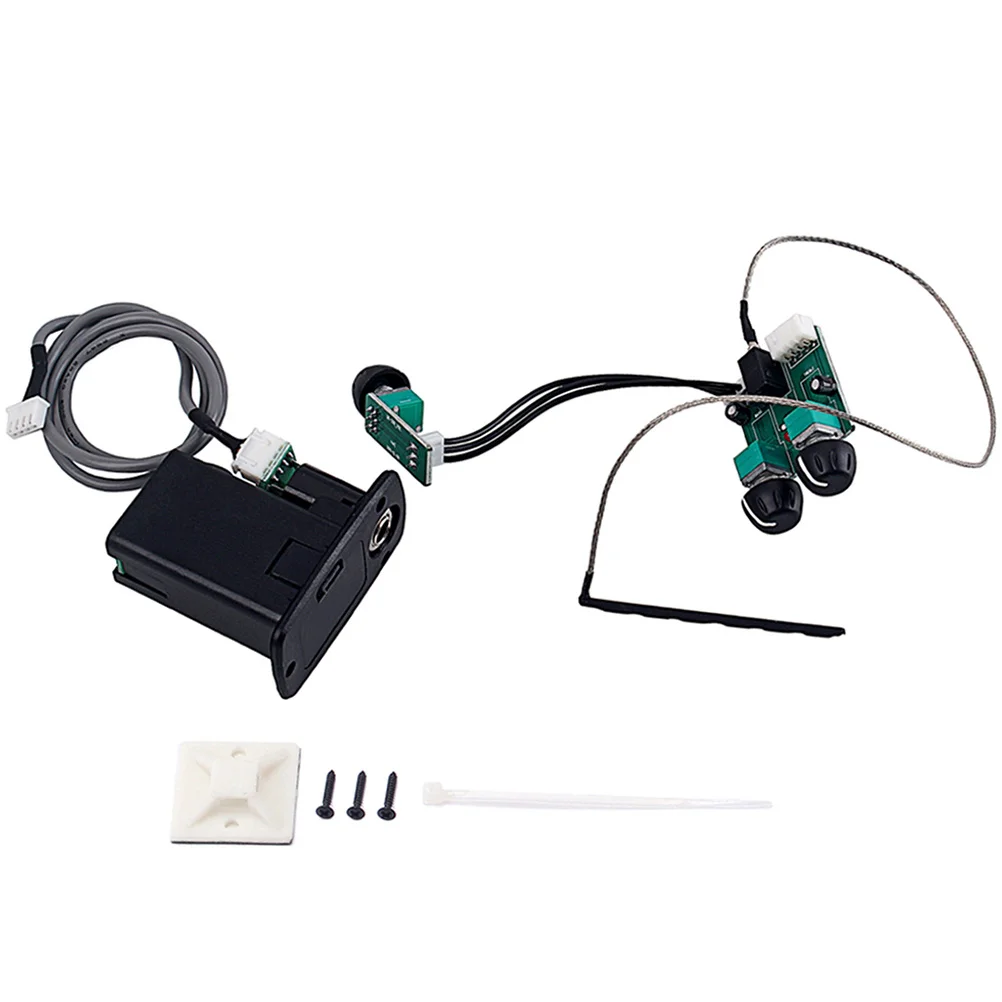 3 Band Guitar Pickup Preamp System Rotary Controls Volume Tone Acoustic Electric Bass Replacement Durable Students Players Music
3 Band Guitar Pickup Preamp System Rotary Controls Volume Tone Acoustic Electric Bass Replacement Durable Students Players Music