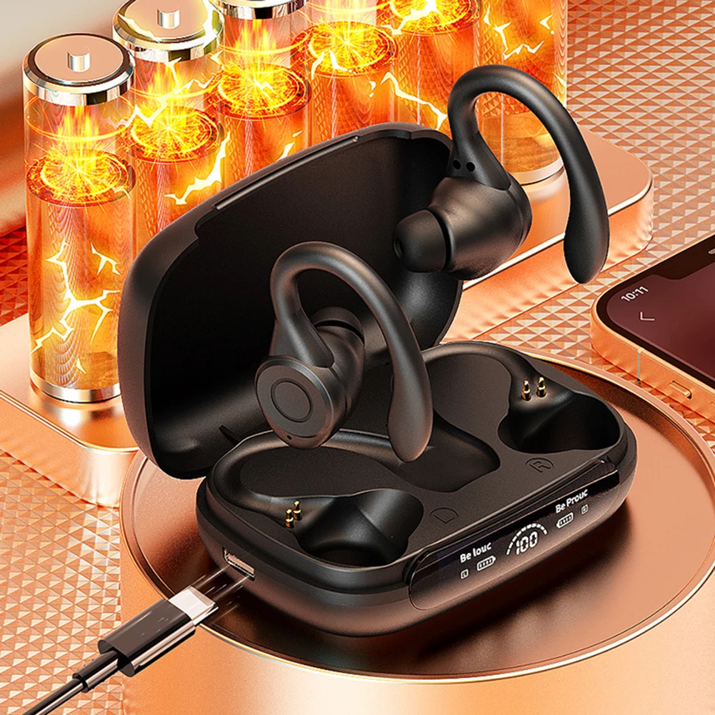 Bluetooth 5,3 Беспроводные ушные крючки Стереофонические Hi-Fi звукоизоляционные наушники Водонепроницаемые Hi-Fi стереонаушники для спортивного бега
Bluetooth 5,3 Беспроводные ушные крючки Стереофонические Hi-Fi звукоизоляционные наушники Водонепроницаемые Hi-Fi стереонаушники для спортивного бега