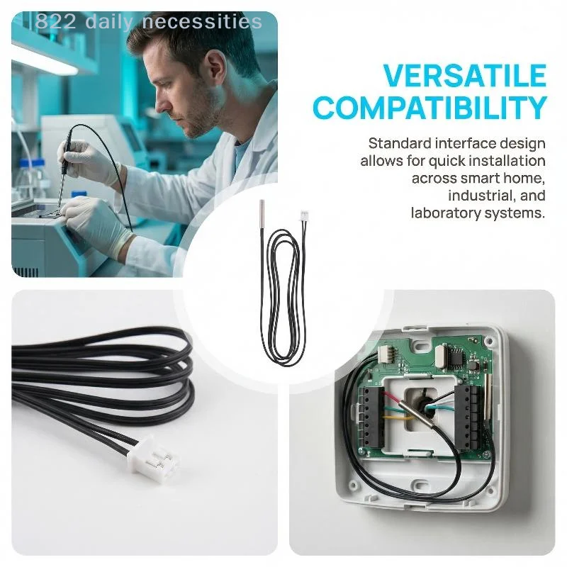 convenientWaterproof Probe Cable 0.5/1/2/3/5M Wire NTC 10K 1% 3435 NTC 10K Thermistor Temperature Sensor Probe Thermistor
convenientWaterproof Probe Cable 0.5/1/2/3/5M Wire NTC 10K 1% 3435 NTC 10K Thermistor Temperature Sensor Probe Thermistor