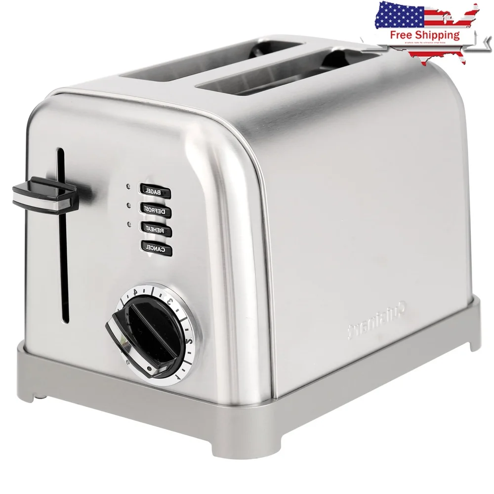2 Slice Toaster Metal Classic Breakfast Toaster with 6 Shade Settings Defrost Bagel Toasting Extra Lift Lever Easy Clean Crumb
2 Slice Toaster Metal Classic Breakfast Toaster with 6 Shade Settings Defrost Bagel Toasting Extra Lift Lever Easy Clean Crumb
