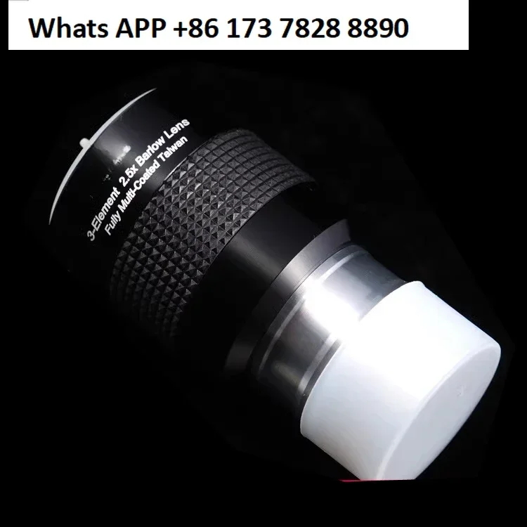 GSO 1.25 inch 3-piece 2.5X multiplier lens
GSO 1.25 inch 3-piece 2.5X multiplier lens