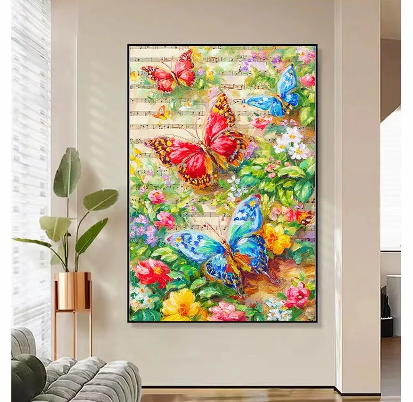 9CT 100X70CM Рукоделие-бабочка, сделай сам, вышивка крестиком с принтом для гостиной, набор для вышивания, полная хлопковая нить, 42 цвета
9CT 100X70CM Рукоделие-бабочка, сделай сам, вышивка крестиком с принтом для гостиной, набор для вышивания, полная хлопковая нить, 42 цвета