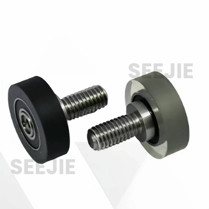 4 шт. полиуретановые направляющие колеса PU608 28-7C3.5L15M8 для лифтовых дверей, с резьбовым покрытием, из мягкой резины, бесшумные, для плавного скольжения
4 шт. полиуретановые направляющие колеса PU608 28-7C3.5L15M8 для лифтовых дверей, с резьбовым покрытием, из мягкой резины, бесшумные, для плавного скольжения