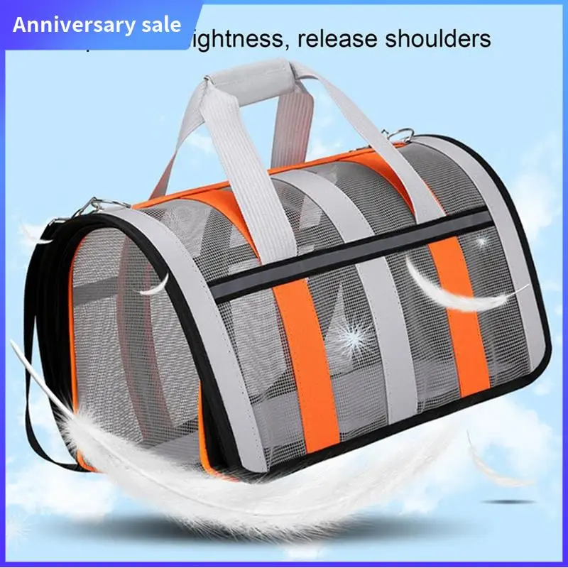 ABPP-Cat Carrying Bag Dog Foldable Carrier Portable Bag Travel Carrier With Multiple Mesh Panels For Flying Visiting The Vet
ABPP-Cat Carrying Bag Dog Foldable Carrier Portable Bag Travel Carrier With Multiple Mesh Panels For Flying Visiting The Vet