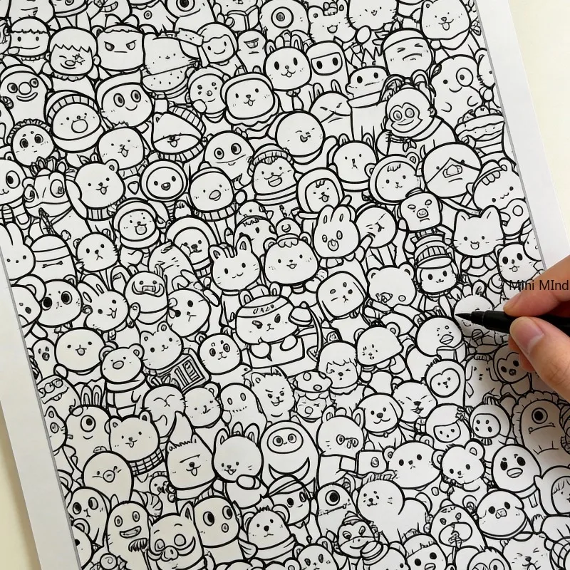 A Graffiti Monster Copying Line Coloring Book Cartoon Graffiti Coloring Page Adult Stress Relieving and Relaxing Drawing Book
A Graffiti Monster Copying Line Coloring Book Cartoon Graffiti Coloring Page Adult Stress Relieving and Relaxing Drawing Book