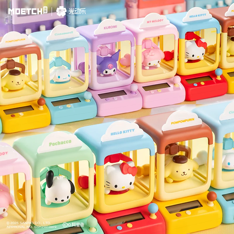 Sanrio Characters Claw Machine Series Light Motion Mystery Blind Box Kawaii Kuromi/Hello Kitty Figure Set Desk Decor Girls Gifts
Sanrio Characters Claw Machine Series Light Motion Mystery Blind Box Kawaii Kuromi/Hello Kitty Figure Set Desk Decor Girls Gifts